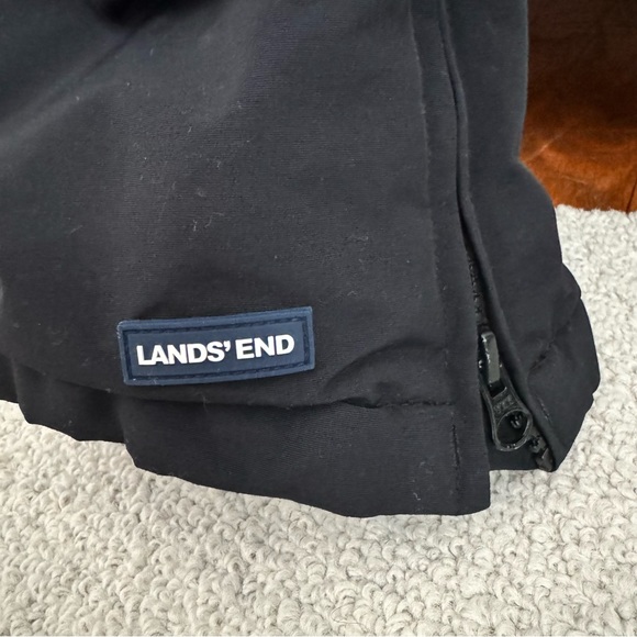 LAND’S END KIDS SQUALL WATERPROOF INSULATED IRON KNEE SNOW BIB PANTS SIZE 4 - Picture 8 of 11